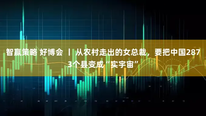智赢策略 好博会 丨 从农村走出的女总裁，要把中国2873个县变成“实宇宙”