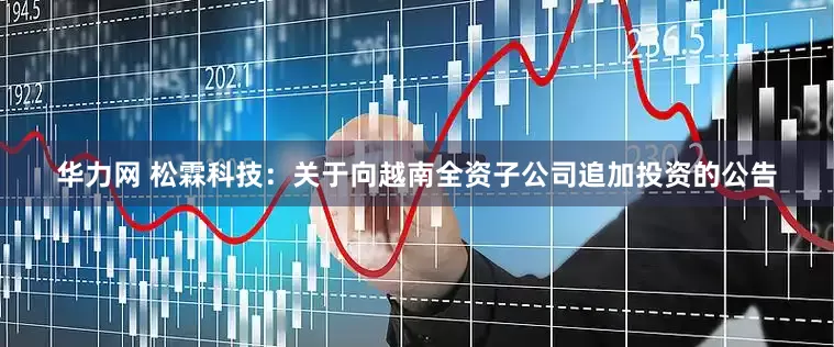 华力网 松霖科技：关于向越南全资子公司追加投资的公告